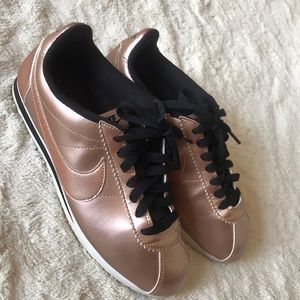Rose Gold Nike Cortez